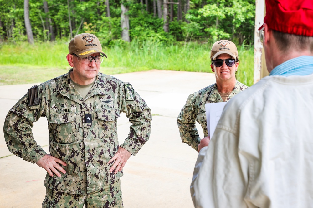 RDML David Faehnle Visits NSWC IHD