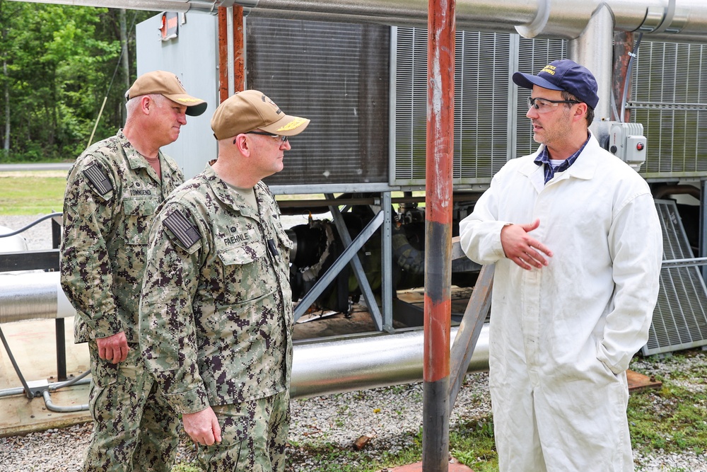 RDML David Faehnle Visits NSWC IHD
