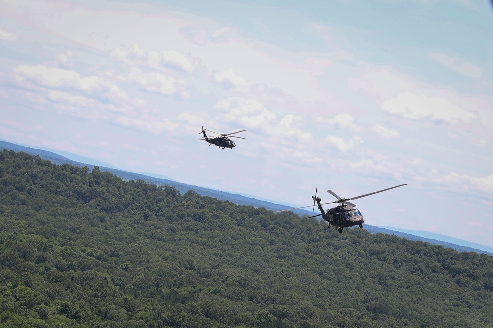 Ground and Air Teams Train Together