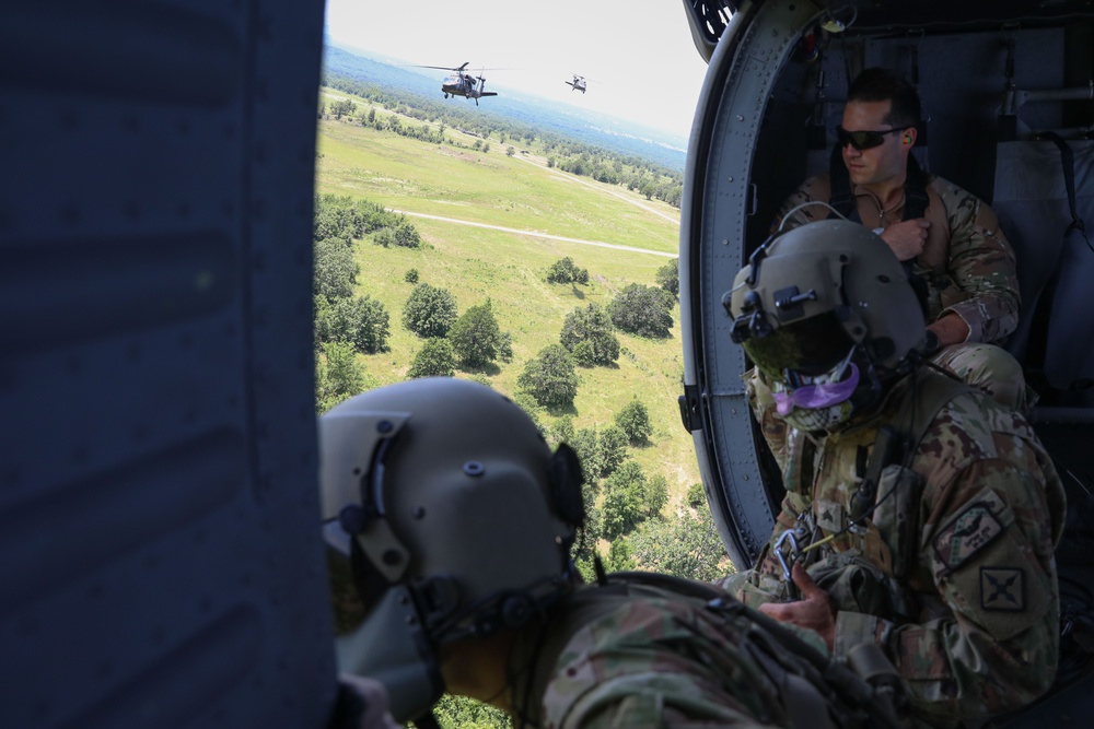 Ground and Air Teams Train Together