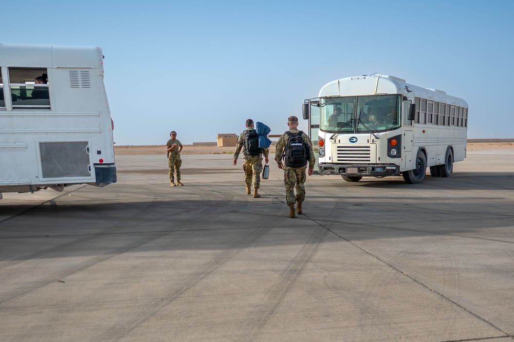 Continuation of forces: 79th EFGS postures within the CENTCOM AOR