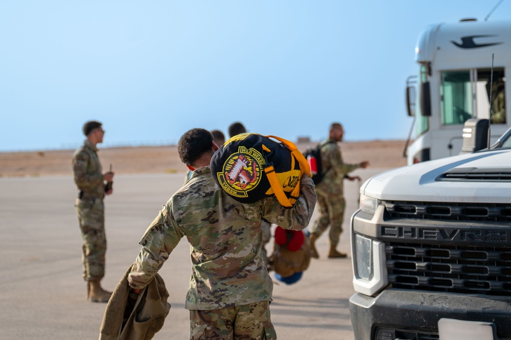 Continuation of forces: 79th EFGS postures within the CENTCOM AOR