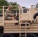 Soldiers maintain equipment at Pike Field