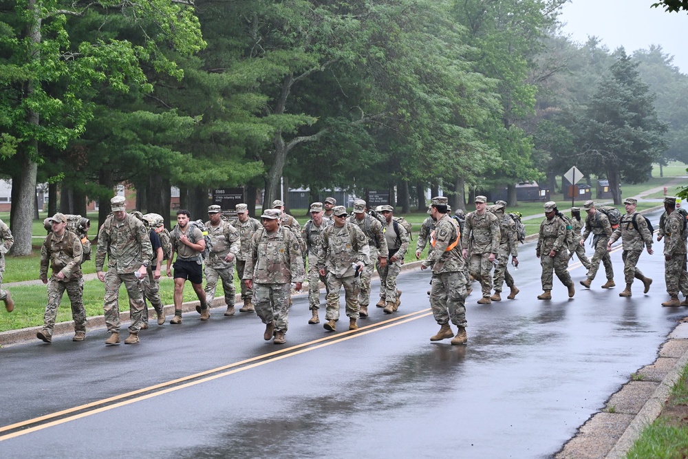 Joint Base McGuire-Dix-Lakehurst Mid-Atlantic Recruiting BN March Through History. 10, June 2025.