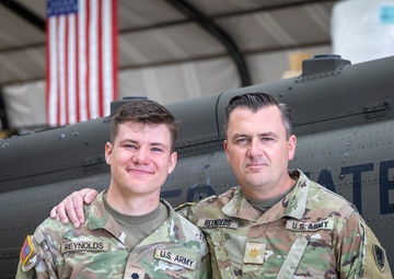 Michigan National Guard father and son reunited in Kosovo