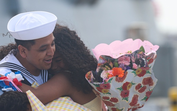 Oscar Austin Return to port