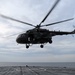 MI-17 Polish Special Operations Squadron Helo Conducts Deck Landing Qualifications (DLQs)