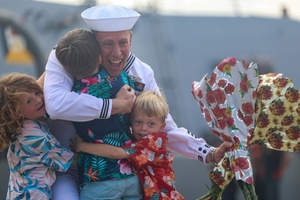 AFN Naples Radio News- USS Oscar Austin Returns to Homeport And DOD Objectives