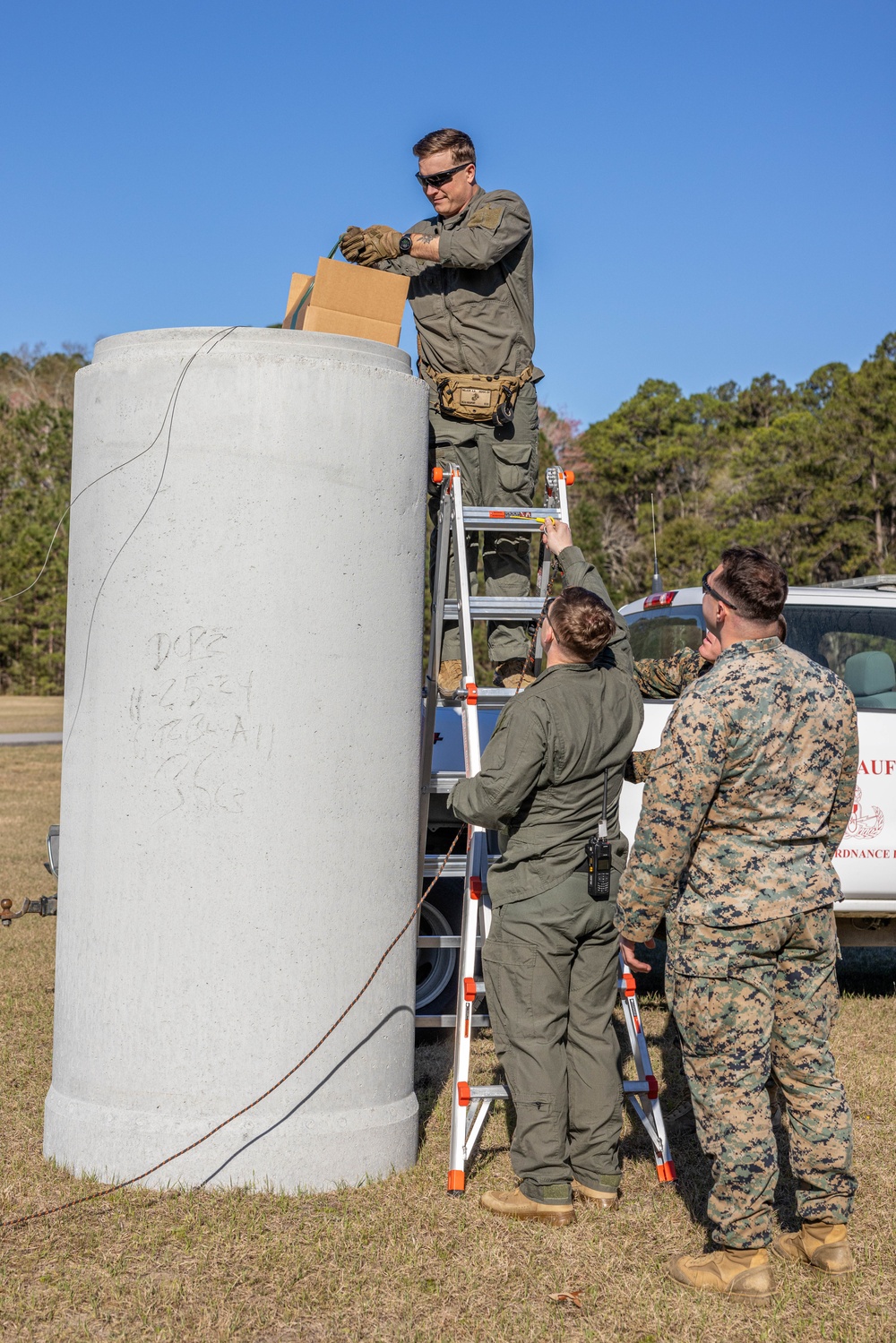 EOD Air Show Practice