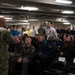 Admiral Kilby and MCPON Honea Visit Harry S. Truman Strike Group