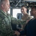 Admiral Kilby and MCPON Honea Visit Harry S. Truman Strike Group