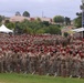 Fort Bragg soldiers amass to see President Donald J. Trump
