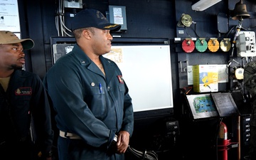 Admiral Kilby and MCPON Honea Visit Harry S. Truman Strike Group