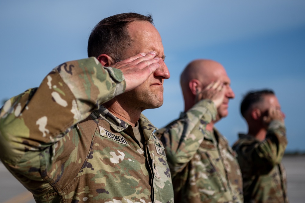 SECAF arrives at MacDill for CORONA South 2025