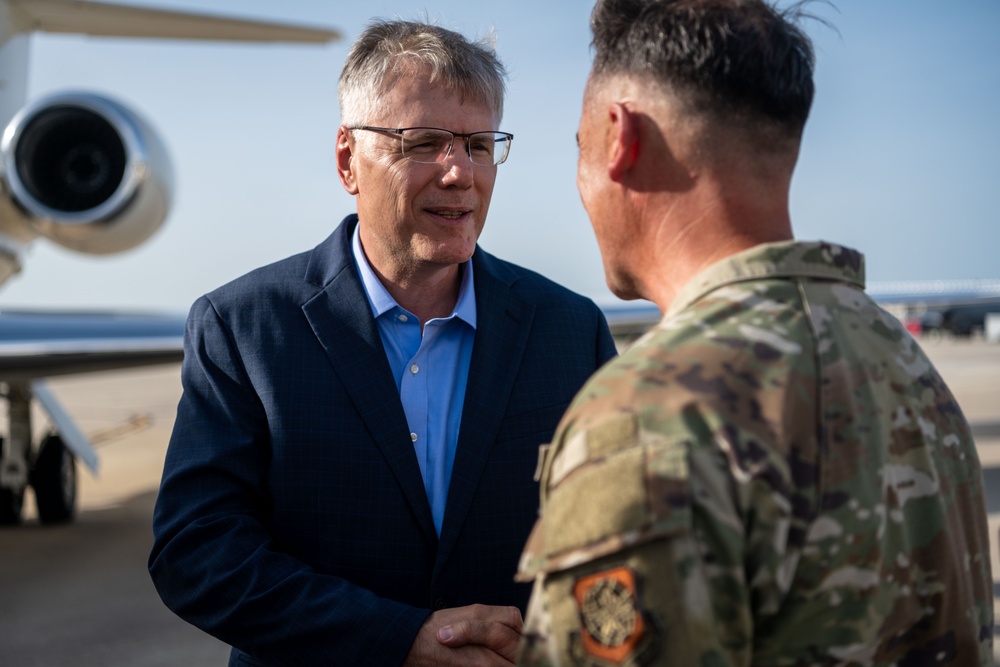 SECAF arrives at MacDill for CORONA South 2025