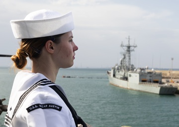 USS Oscar Austin (DDG 79) Returns to Homeport