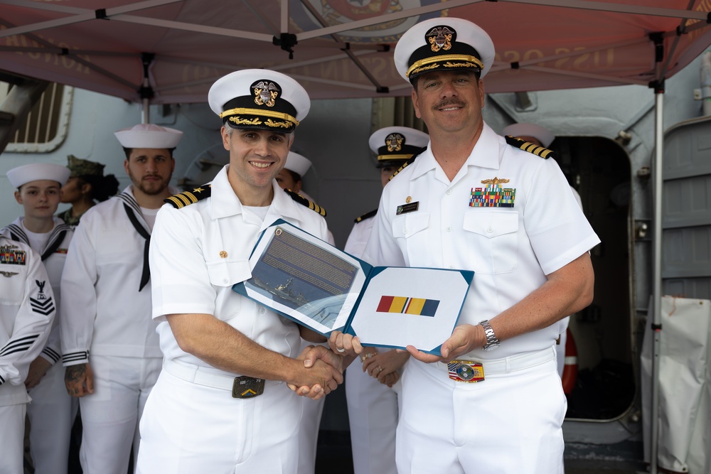 USS Oscar Austin (DDG 79) Returns to Homeport