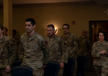 Air Force Medical Readiness Command leadership visit 319th Medical Group