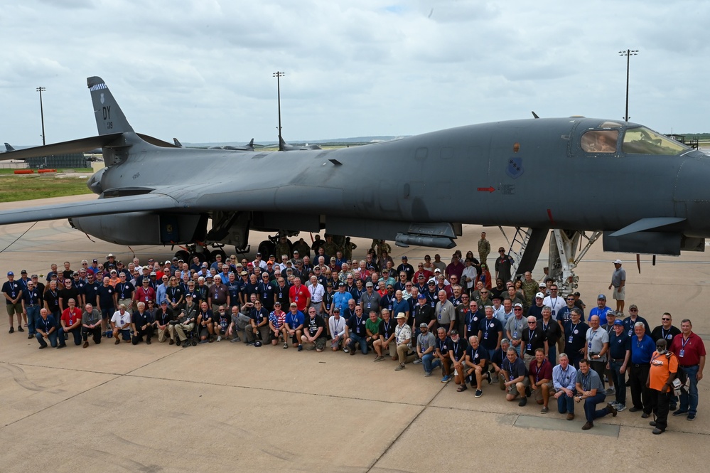 B-1 Veterans return to the Home of the BONE