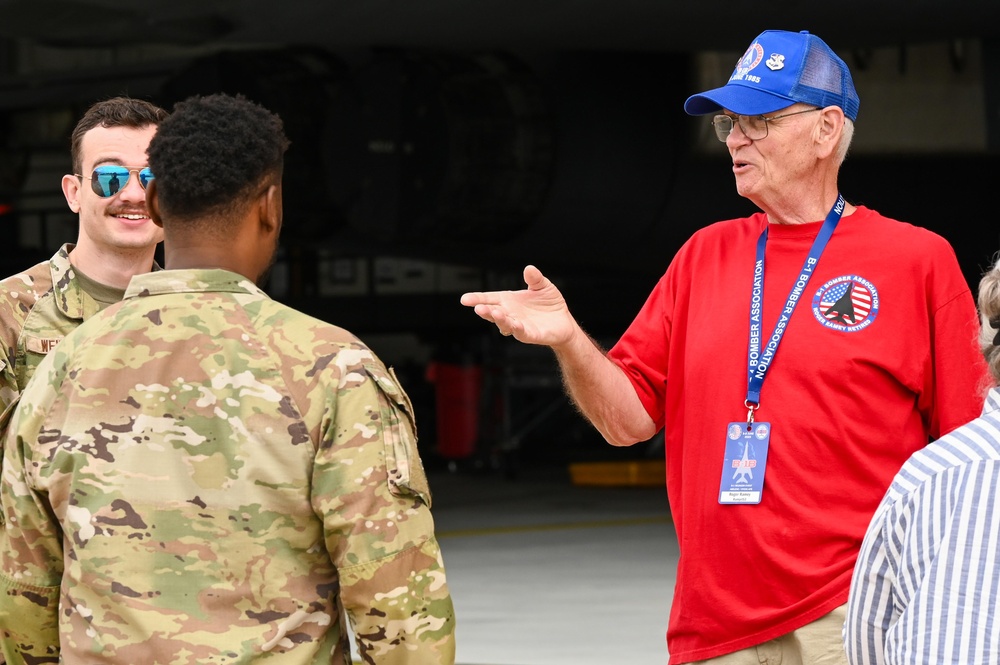 B-1 Veterans return to the Home of the BONE
