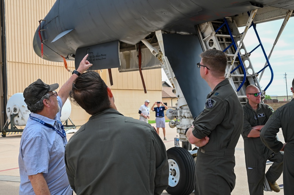 B-1 Veterans return to the Home of the BONE