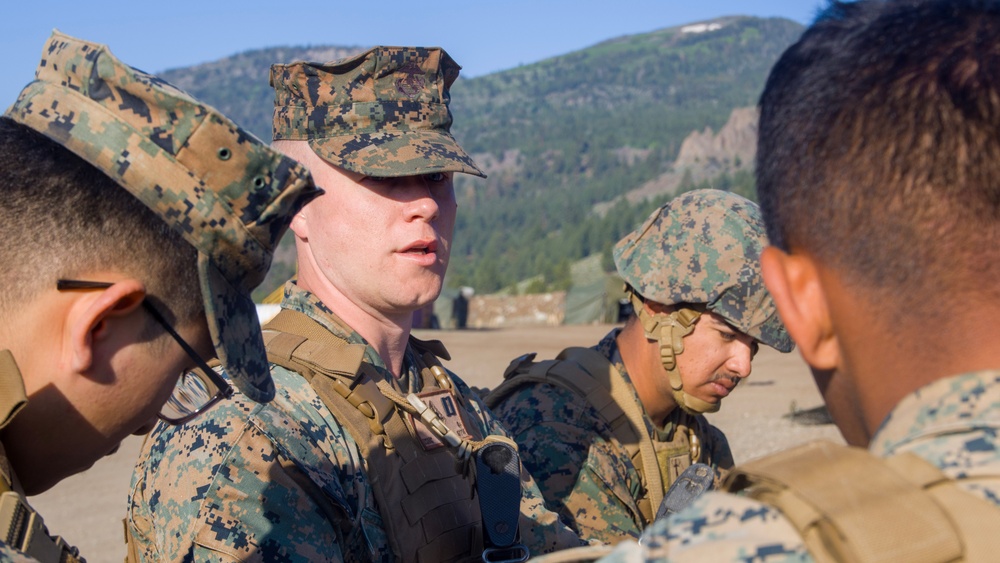 Marines with CLB-23 Provide An Ammunition Supply Drop to Marines With 4th Recon