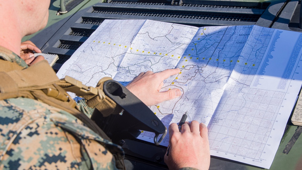 Marines with CLB-23 Provide An Ammunition Supply Drop to Marines With 4th Recon