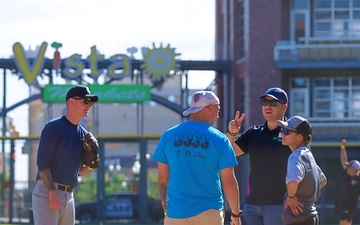 U.S. Army's 250th Birthday Celebration Softball Game