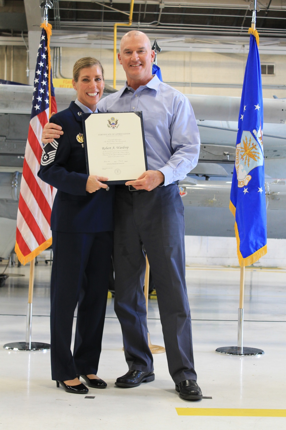 Chief Master Sergeant Jayme L. Wardrop Retirement Ceremony