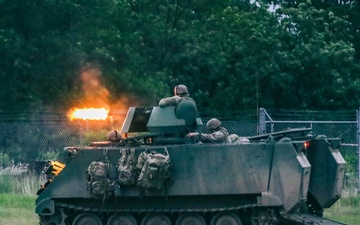 200th Engineer Company Conduct Wet Gap Crossing With 34th CAB
