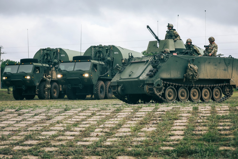 200th Engineer Company Conduct Wet Gap Crossing With 34th CAB