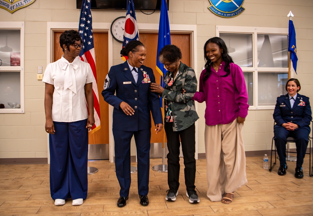 CMSgt Rutledge Promotion