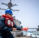 USS Sterett conducts operations in the U.S. Central Command area of responsibility as part of the Carl Vinson Carrier Strike Group