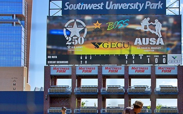U.S. Army's 250th Birthday Celebration Softball Game
