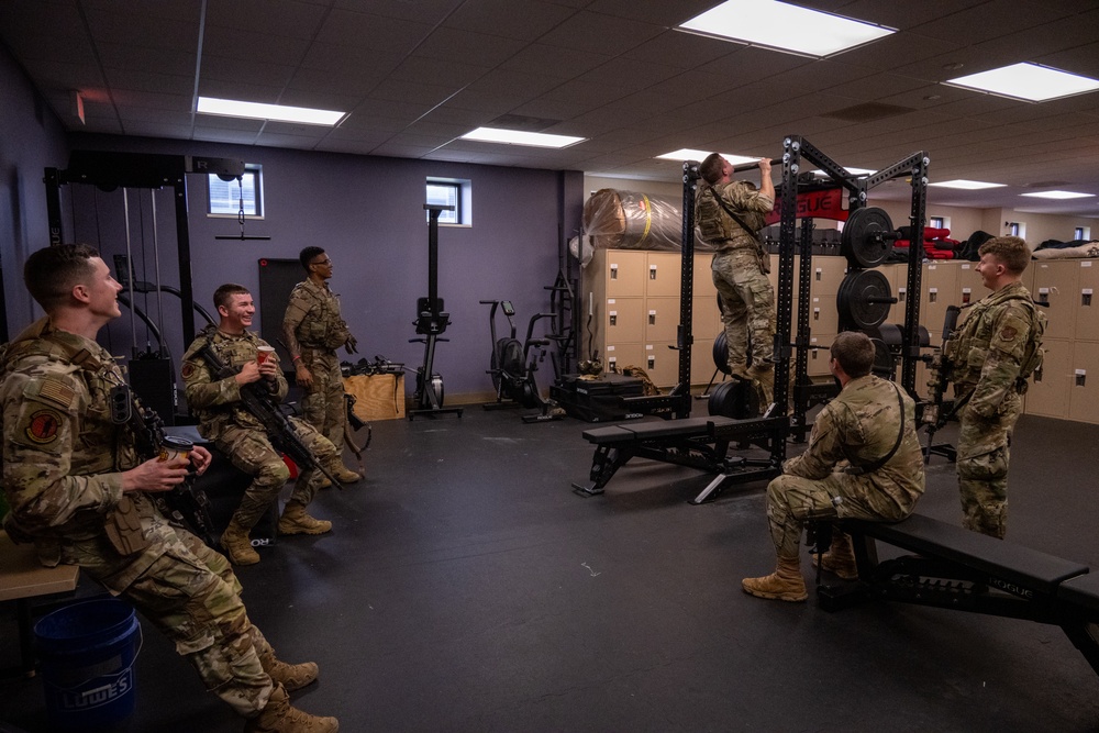 126 Security Forces Squadron Shine Briaght During Flash Bang Training