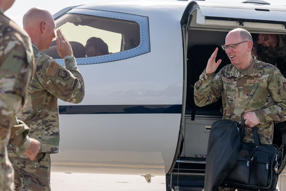 Air Force generals arrive to CORONA South 2025