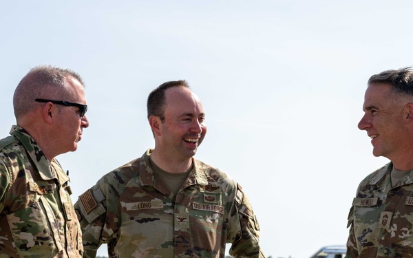 Air Force generals arrive to CORONA South 2025