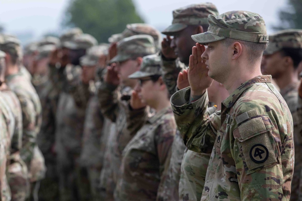 1-181st Infantry Battalion Changes Command