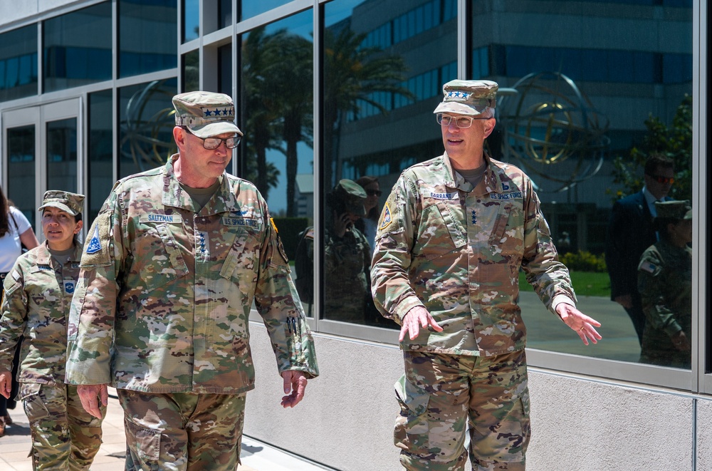 Chief of Space Operations lauds acquisition workforce, discusses shift in Guardian development during visit to Los Angeles Air Force Base
