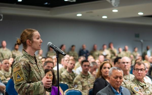 Chief of Space Operations lauds acquisition workforce, discusses shift in Guardian development during visit to Los Angeles Air Force Base
