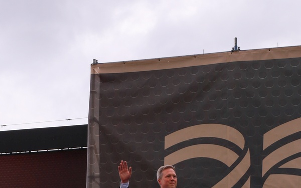 Secretary Dan Driscoll addresses Fort Bragg