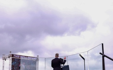 Secretary Dan Driscoll addresses Fort Bragg