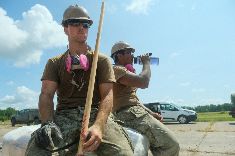 NMCB 11 Field Training