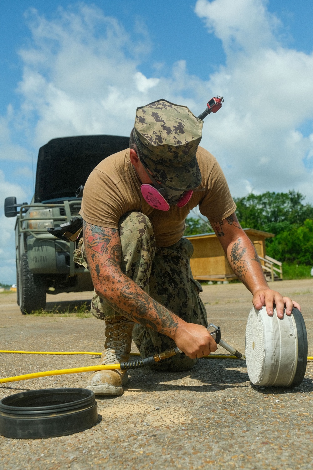 NMCB 11 Field Training