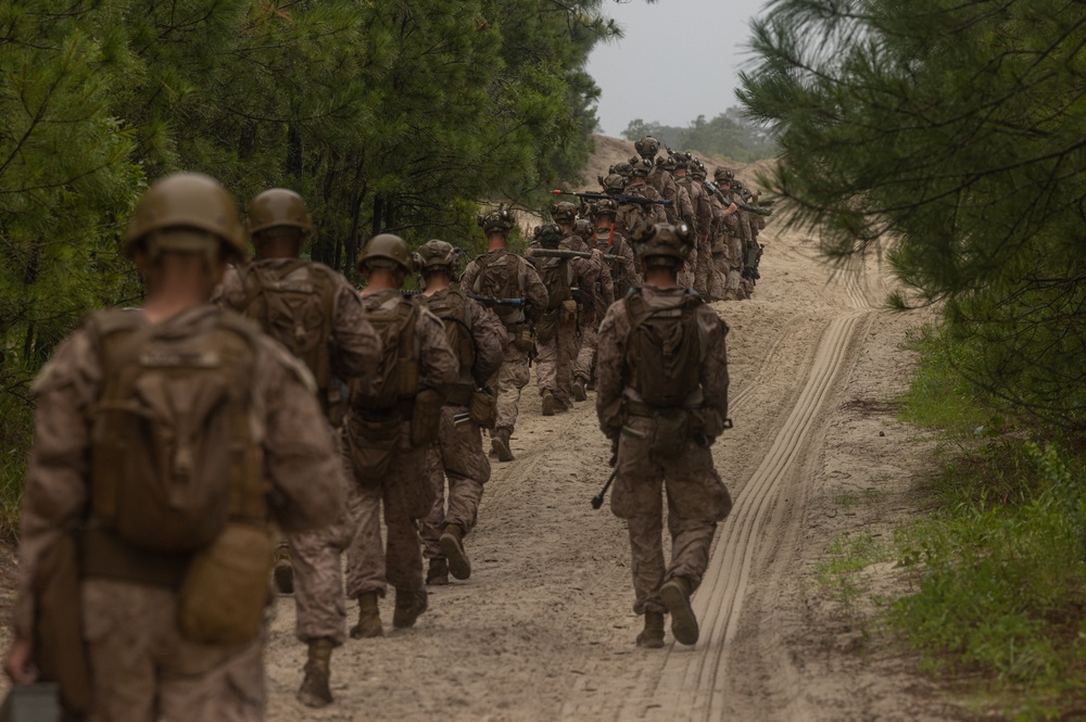 Bravo Company, 2d Combat Engineer Battalion Field Mobility Exercise