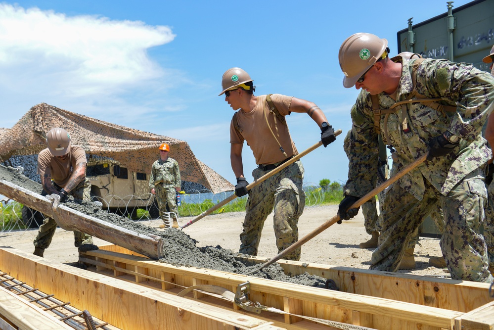 NMCB 11 Port Construction