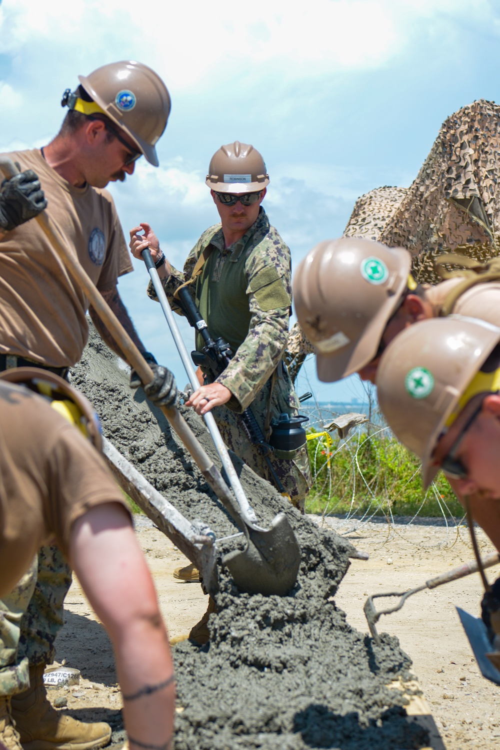 NMCB 11 Port Construction