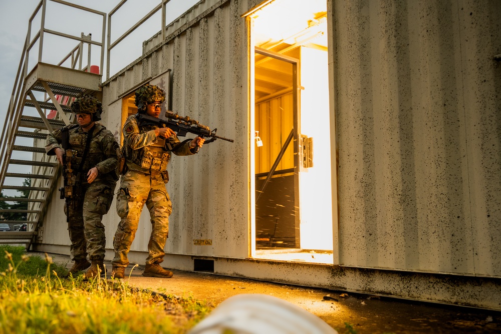 126 Security Forces Squadron Shine Briaght During Flash Bang Training