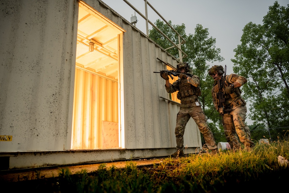 126 Security Forces Squadron Shine Briaght During Flash Bang Training