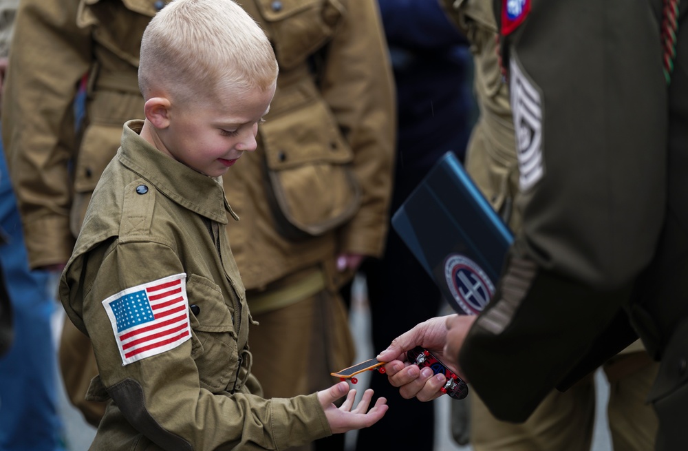 DDay81 82nd Airborne Division and 90th Infantry Division Memorial Ceremony